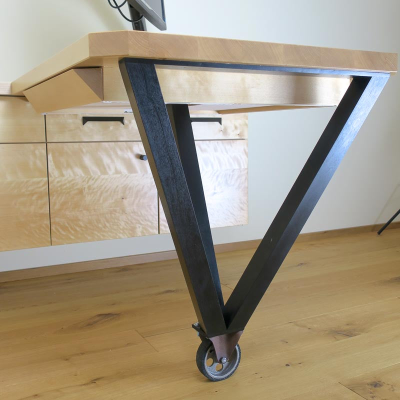 Arbeitszimmer aus Birke