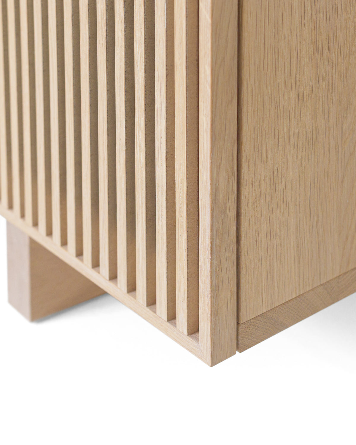Nachttisch Nachtschrank Holz Eiche Schublade