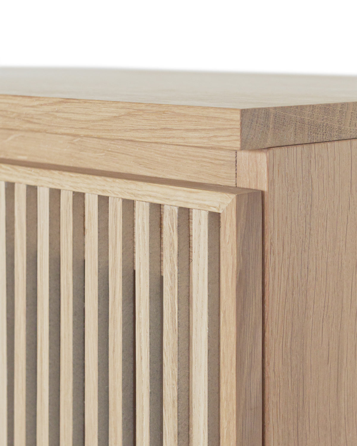 Nachttisch Nachtschrank Holz Eiche schmal
