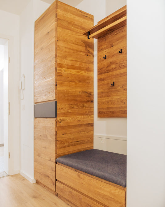 Flurmöbel Garderobe in rustikaler Eiche