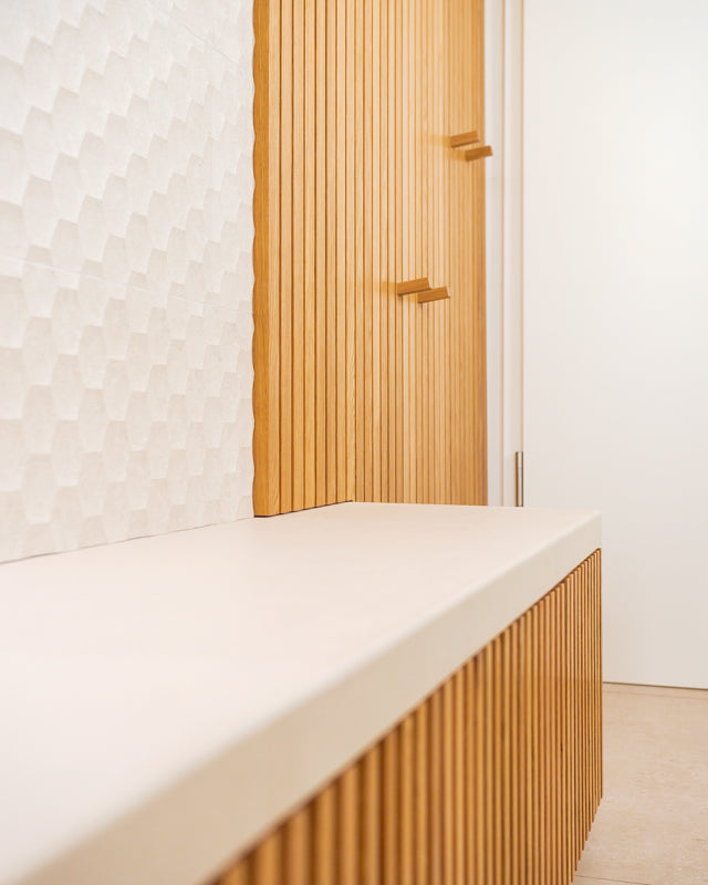 Flurmöbel Garderobe in massiver Eiche