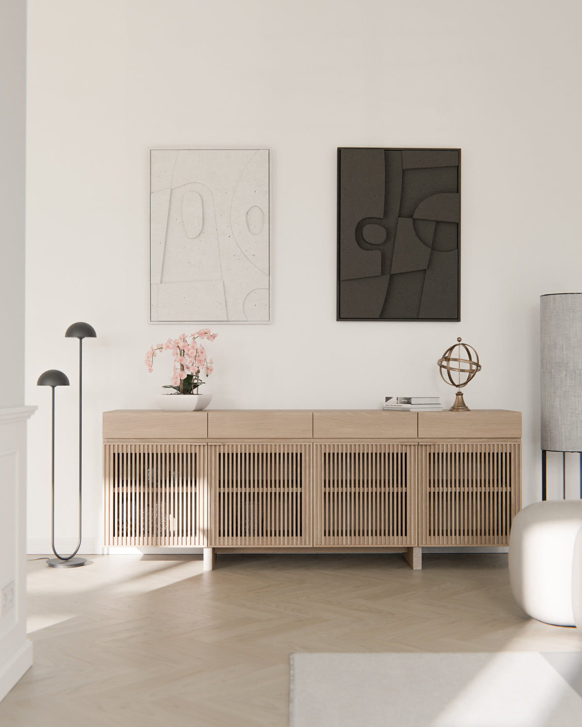 Eiche Sideboard Buffet Schubladen