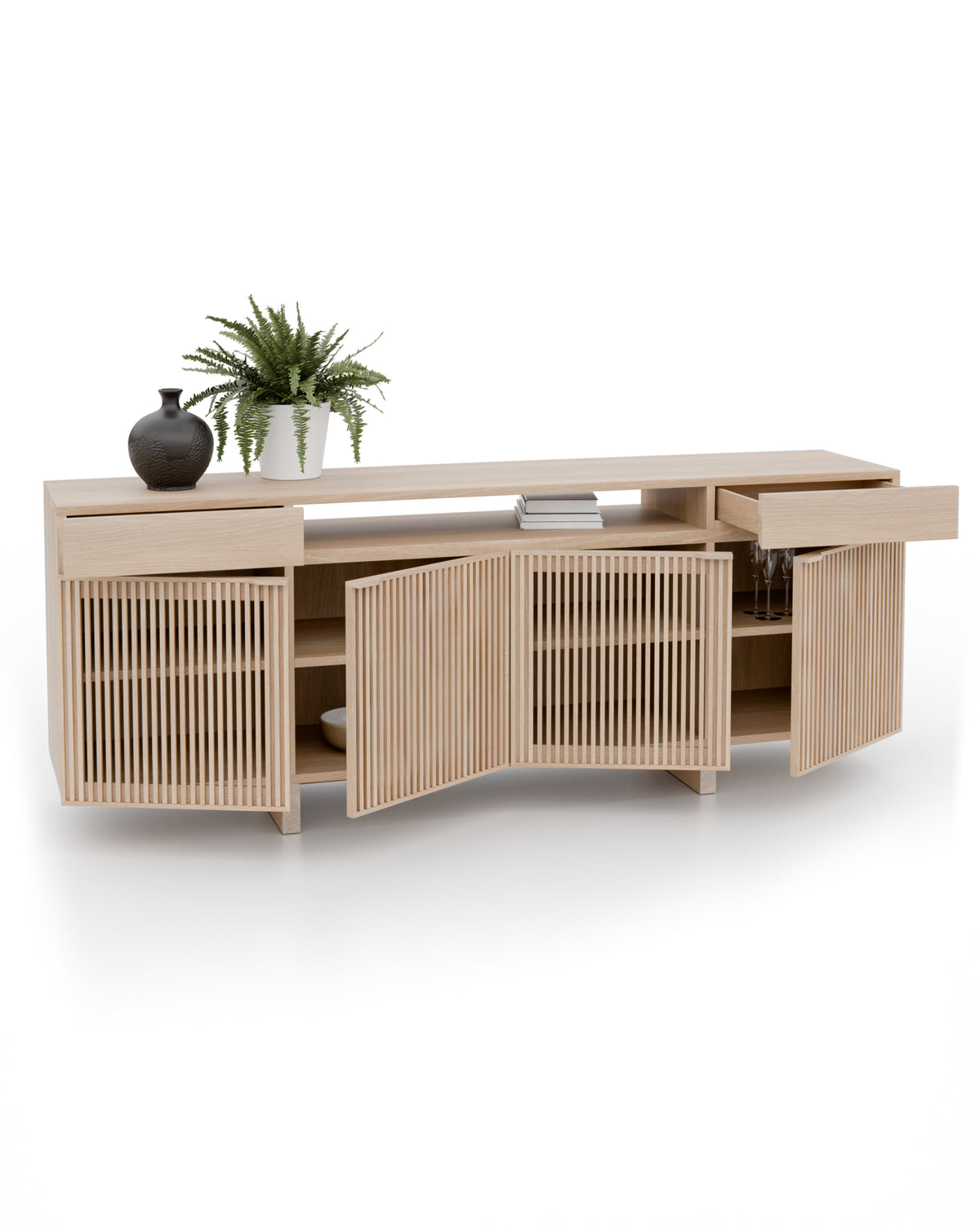 Eiche Sideboard Buffet mit Fach