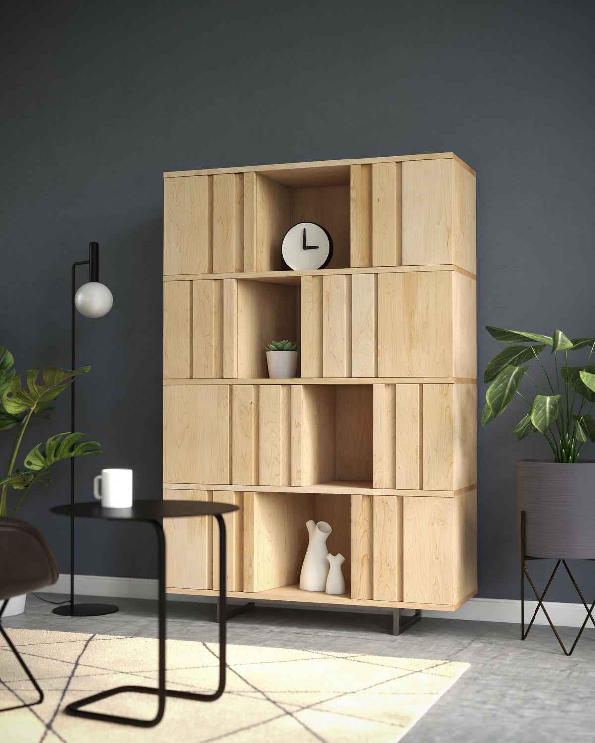 Großes Highboard – Stilvoller Organizer