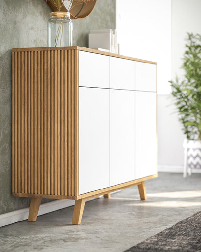 Sideboard in Eiche weiß