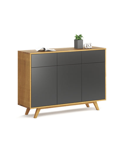 Sideboard in Eiche schwarz