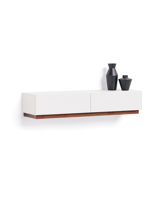 TV Lowboard mit Nussbaum