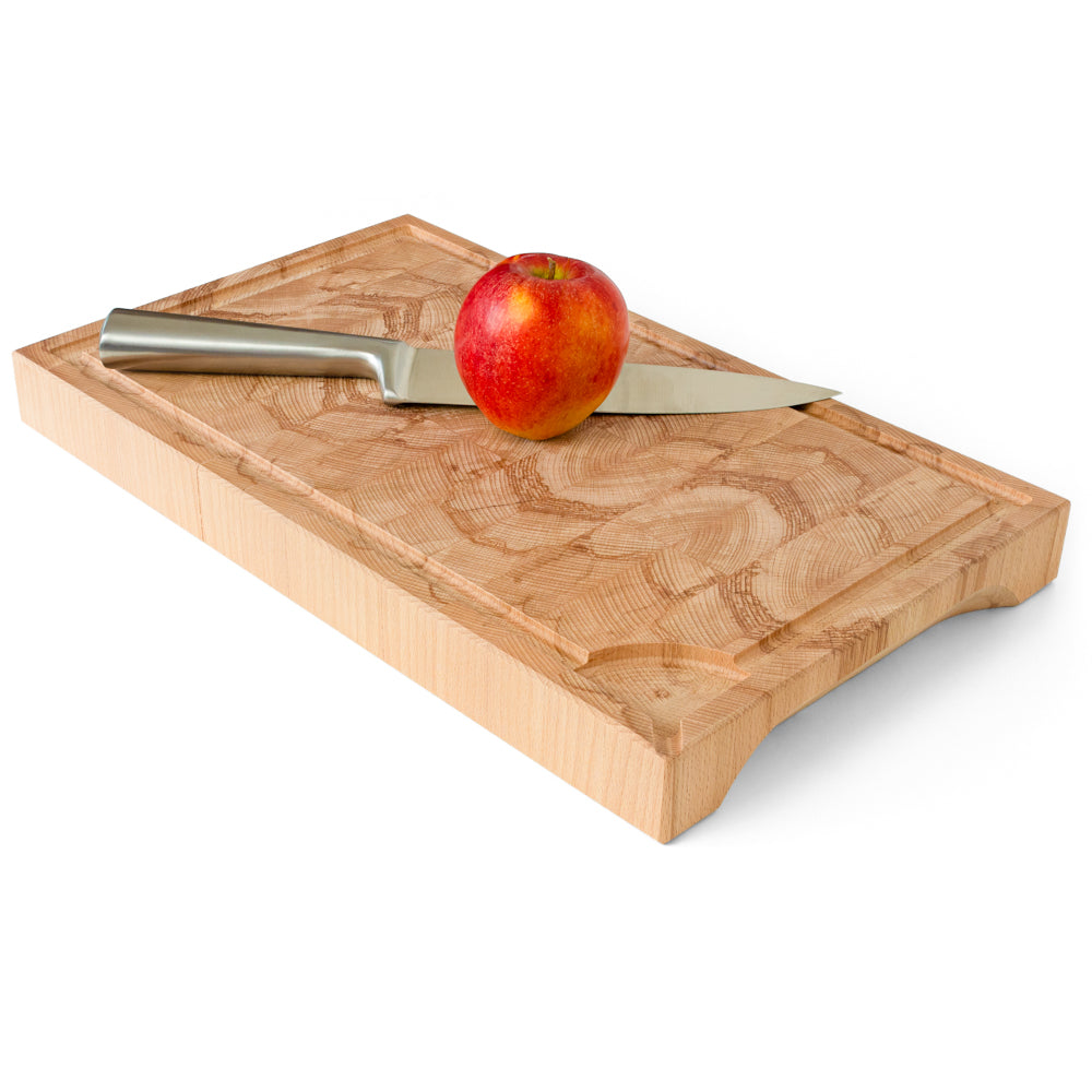 Hirnholz Hackblock aus Kernbuche