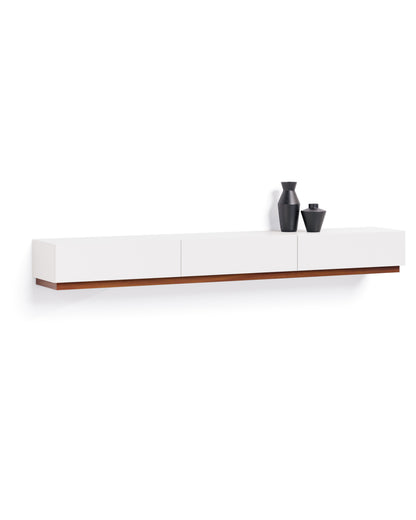 TV Lowboard mit Nussbaum