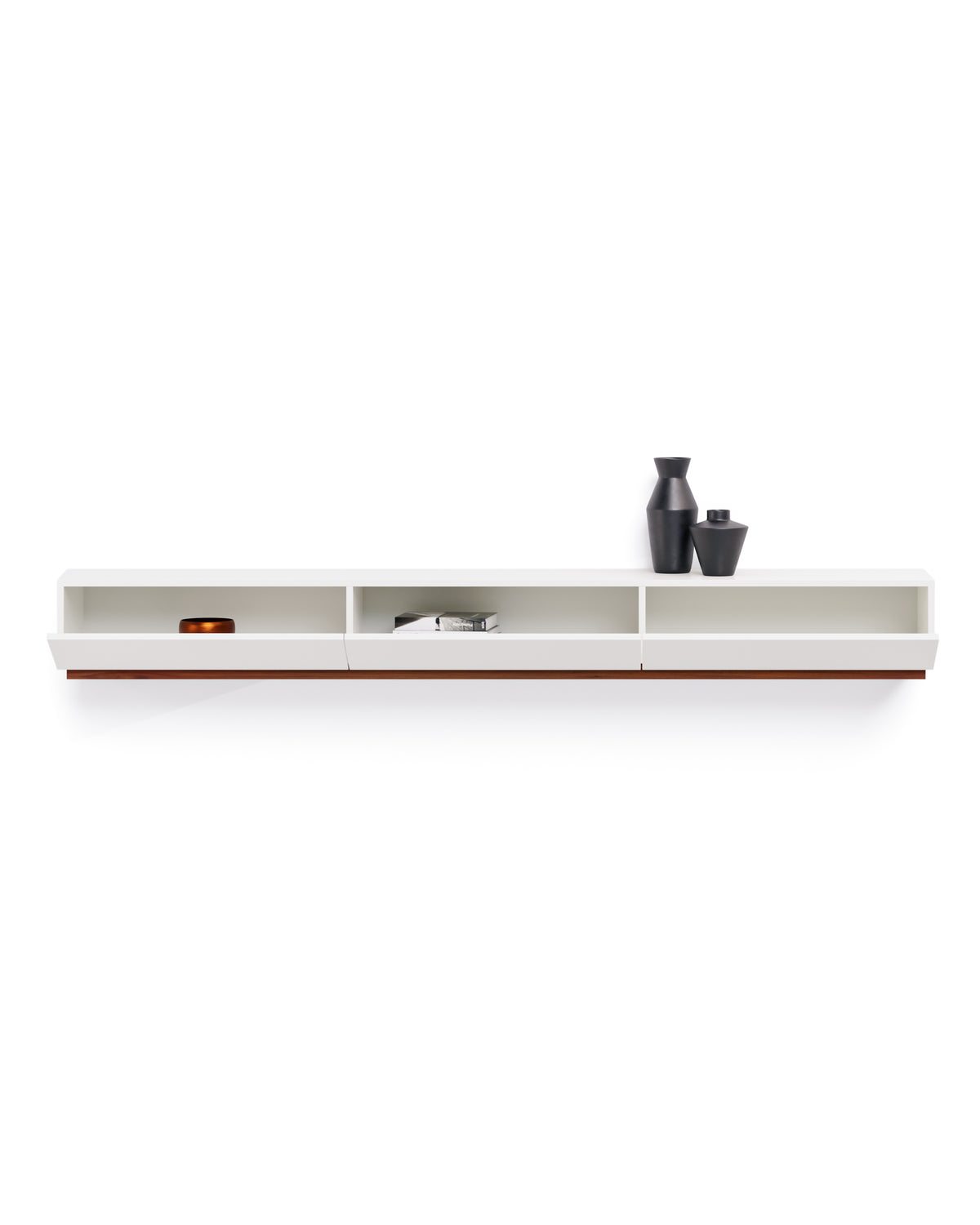 TV Lowboard mit Nussbaum