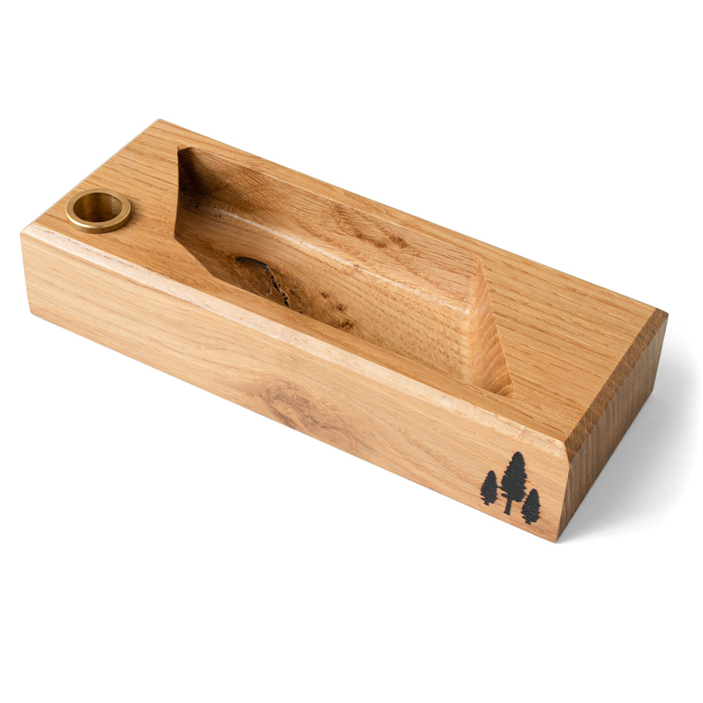 Visitenkartenhalter Kartenhalter in Eiche Holz