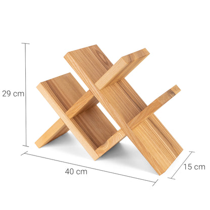 Weinregal Weinständer massiv Holz